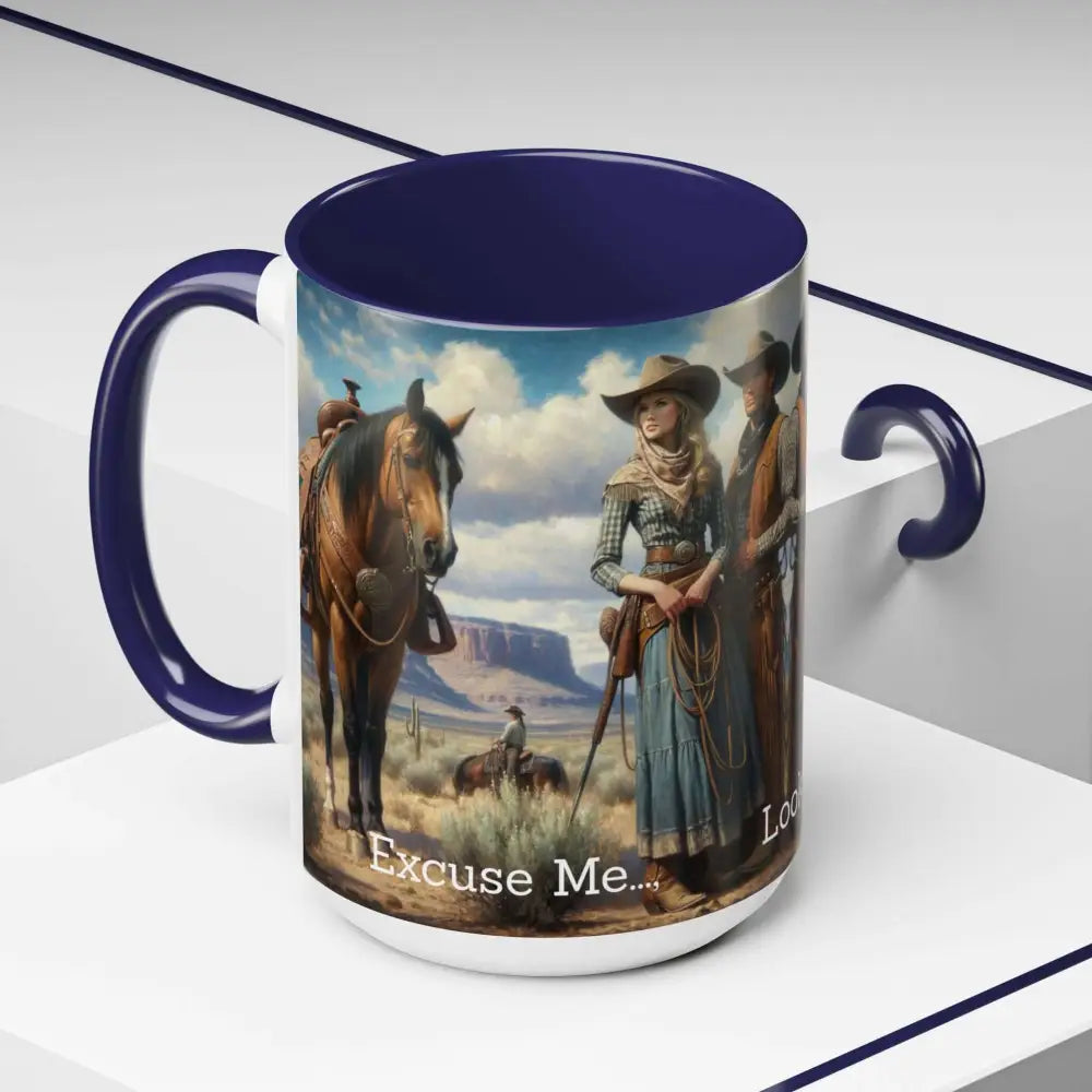 Good Cup of Country Coffee Mug Looks Like You Love Me Western Coffee Cup 15oz Cowgirl Coffee Mugs - Mugs