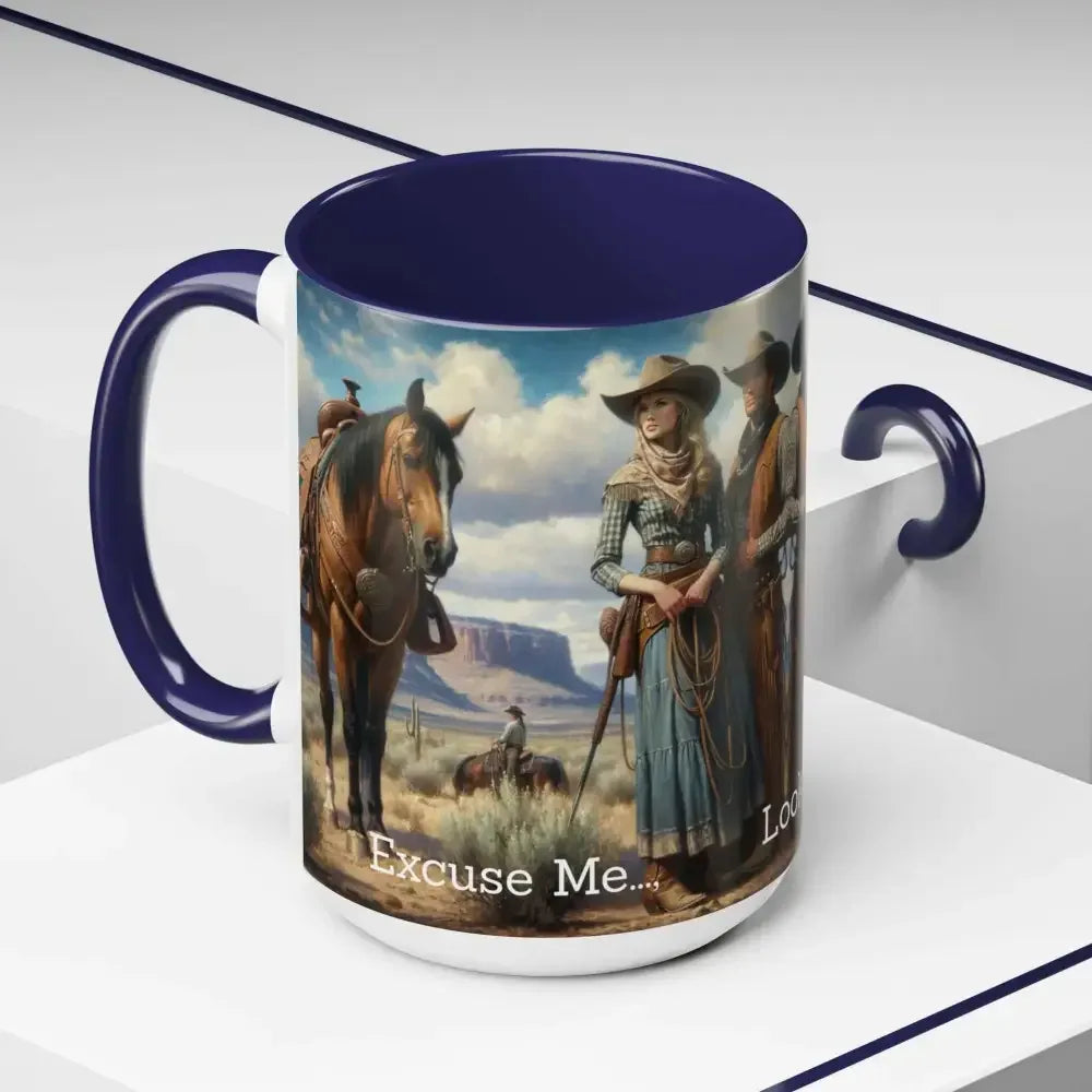 Country Coffee Mug, Looks Like You Love Me Western Coffee Cup - The Best New Thing