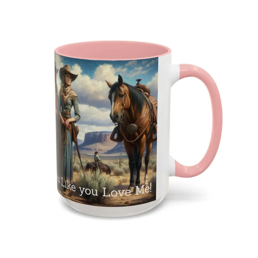 Good Cup of Country Coffee Mug Looks Like You Love Me Western Coffee Cup 15oz Cowgirl Coffee Mugs - Mugs