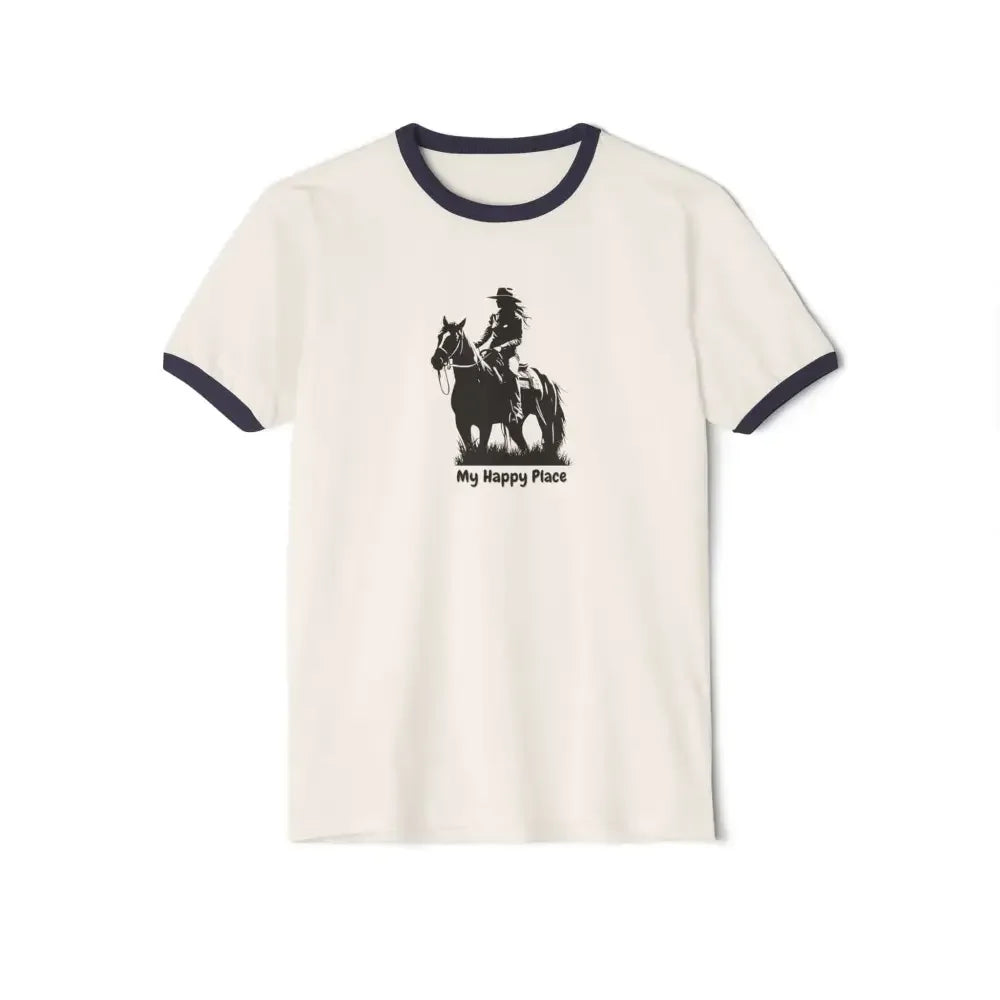 Horse Lover T-Shirt - Here's My Happy Place Tee for Women - The Best New Thing