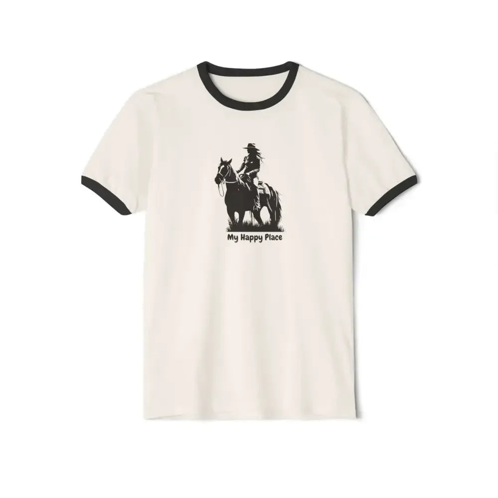 Horse Lover T-Shirt - Here's My Happy Place Tee for Women - The Best New Thing