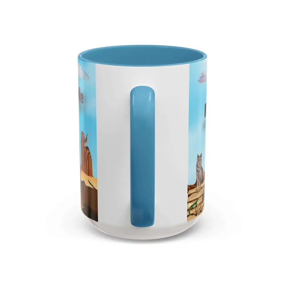 Humorous Cowboys Coffee Mug - Personalize IT - Pleading Cowboy and Sassy Horse Western Mug 15oz - Mug