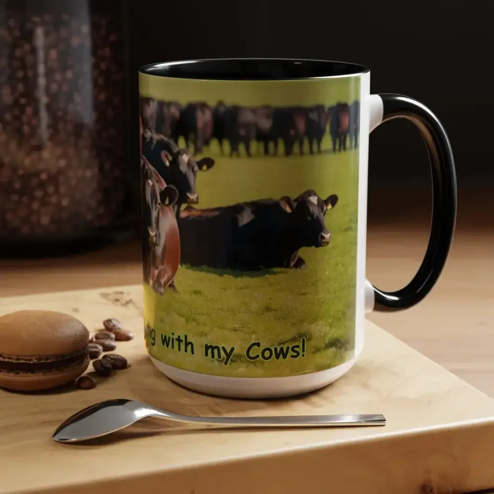 I love Cows Coffee Mug, Chilling Cows, Country Lifestyle Farm Gifts - The Best New Thing