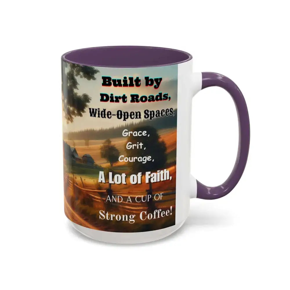 Inspirational Faith Coffee Mug Motivational Mug Country Coffee Mugs Inspirational Gift Idea 15ozs - Mugs