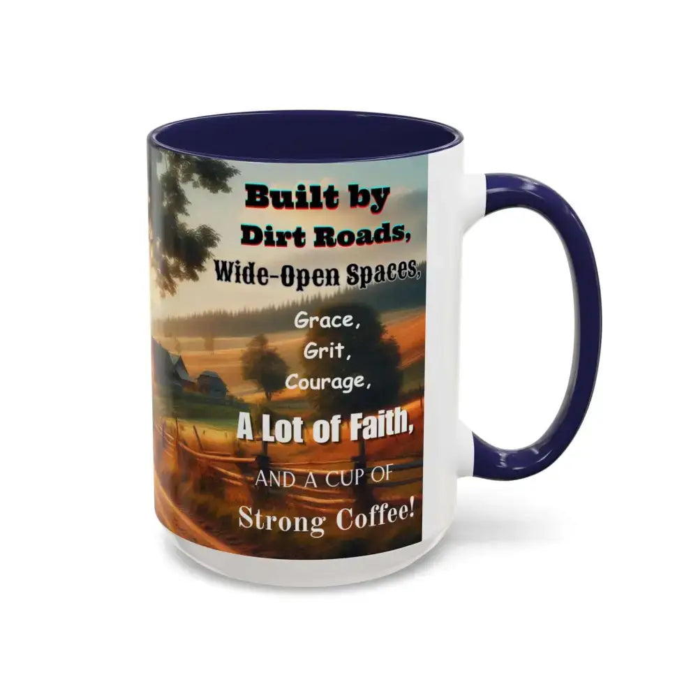 Inspirational Faith Coffee Mug Motivational Mug Country Coffee Mugs Inspirational Gift Idea 15ozs - Mugs