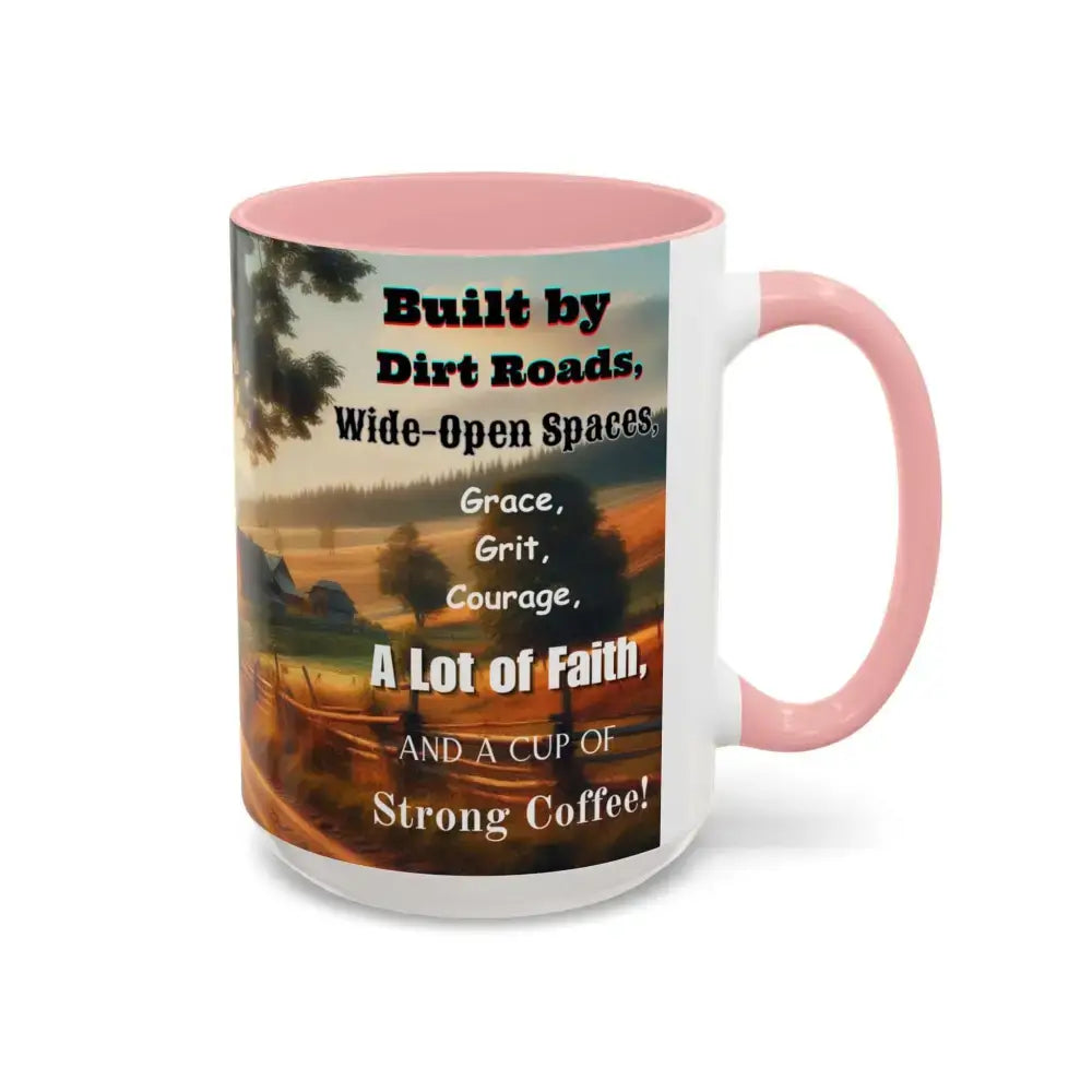 Inspirational Faith Coffee Mug Motivational Mug Country Coffee Mugs Inspirational Gift Idea 15ozs - Mugs