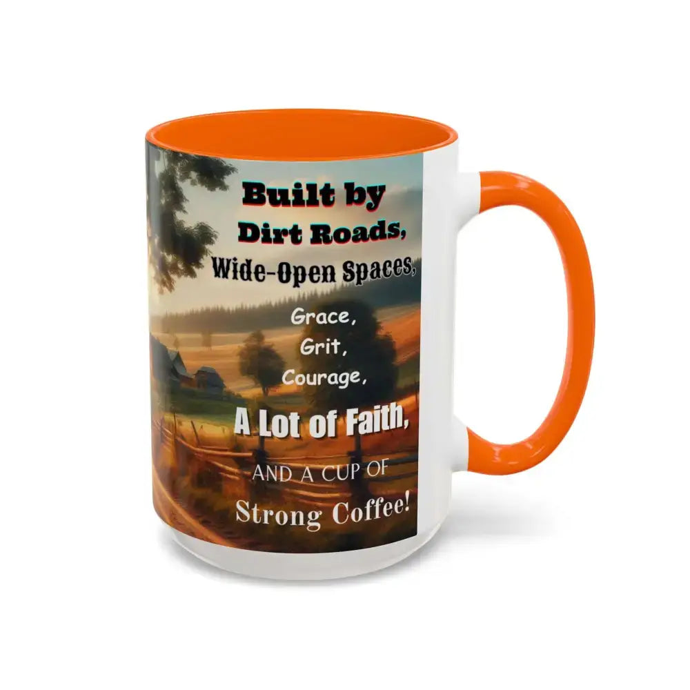 Inspirational Faith Coffee Mug Motivational Mug Country Coffee Mugs Inspirational Gift Idea 15ozs - Mugs