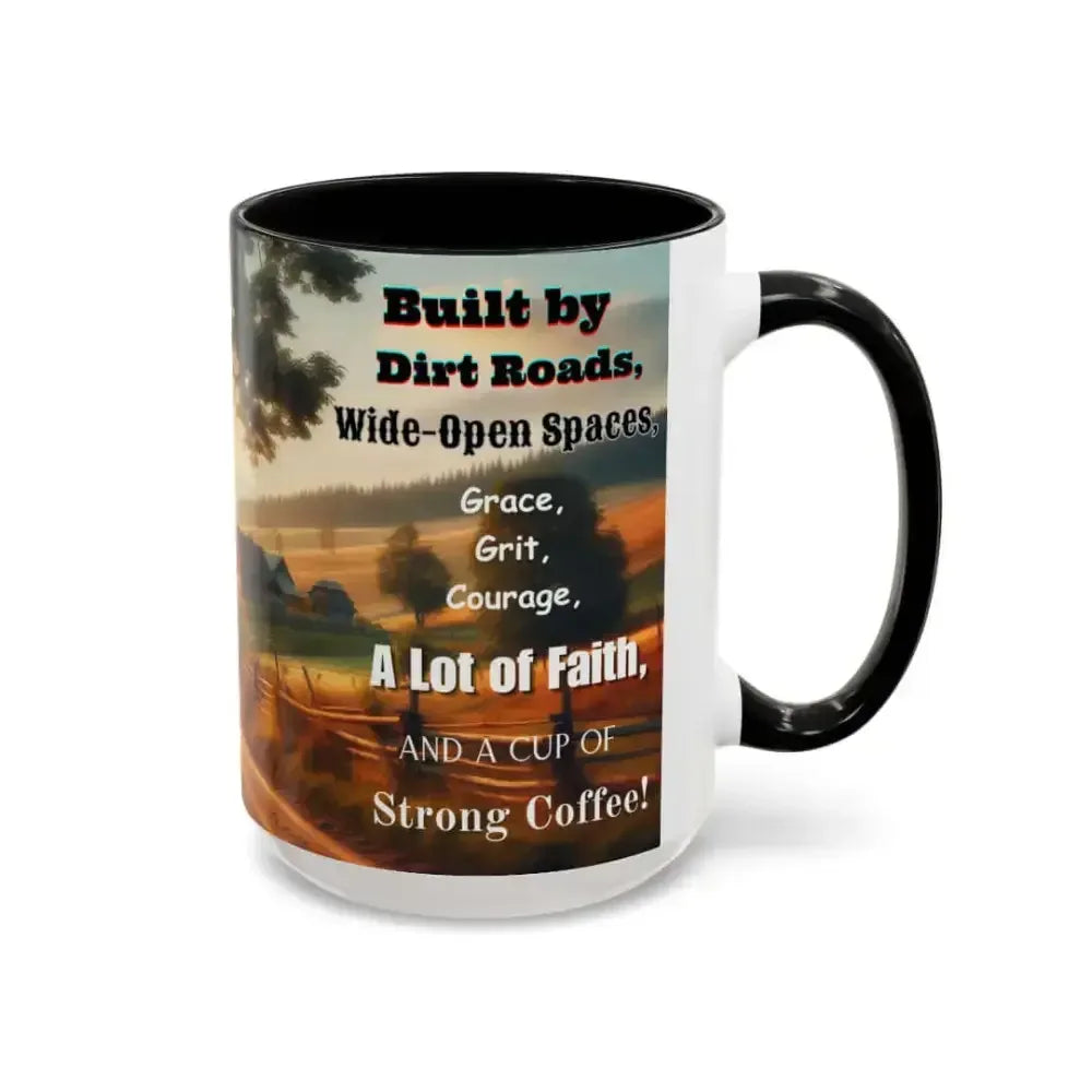 Inspirational Faith Coffee Mug Motivational Mug Country Coffee Mugs Inspirational Gift Idea 15ozs - Mugs