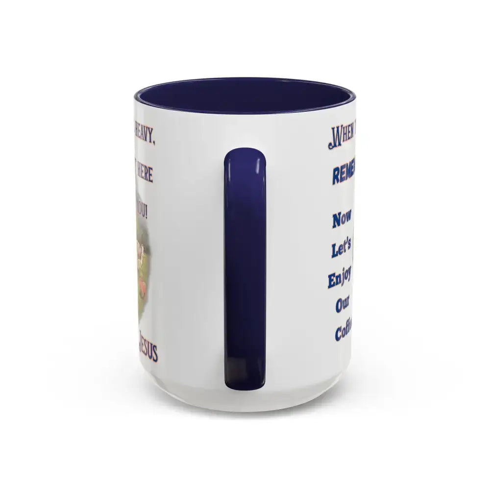 Inspirational Jesus Coffee Mug Uplifting Spiritual Motivational Gifts 15oz - Mugs