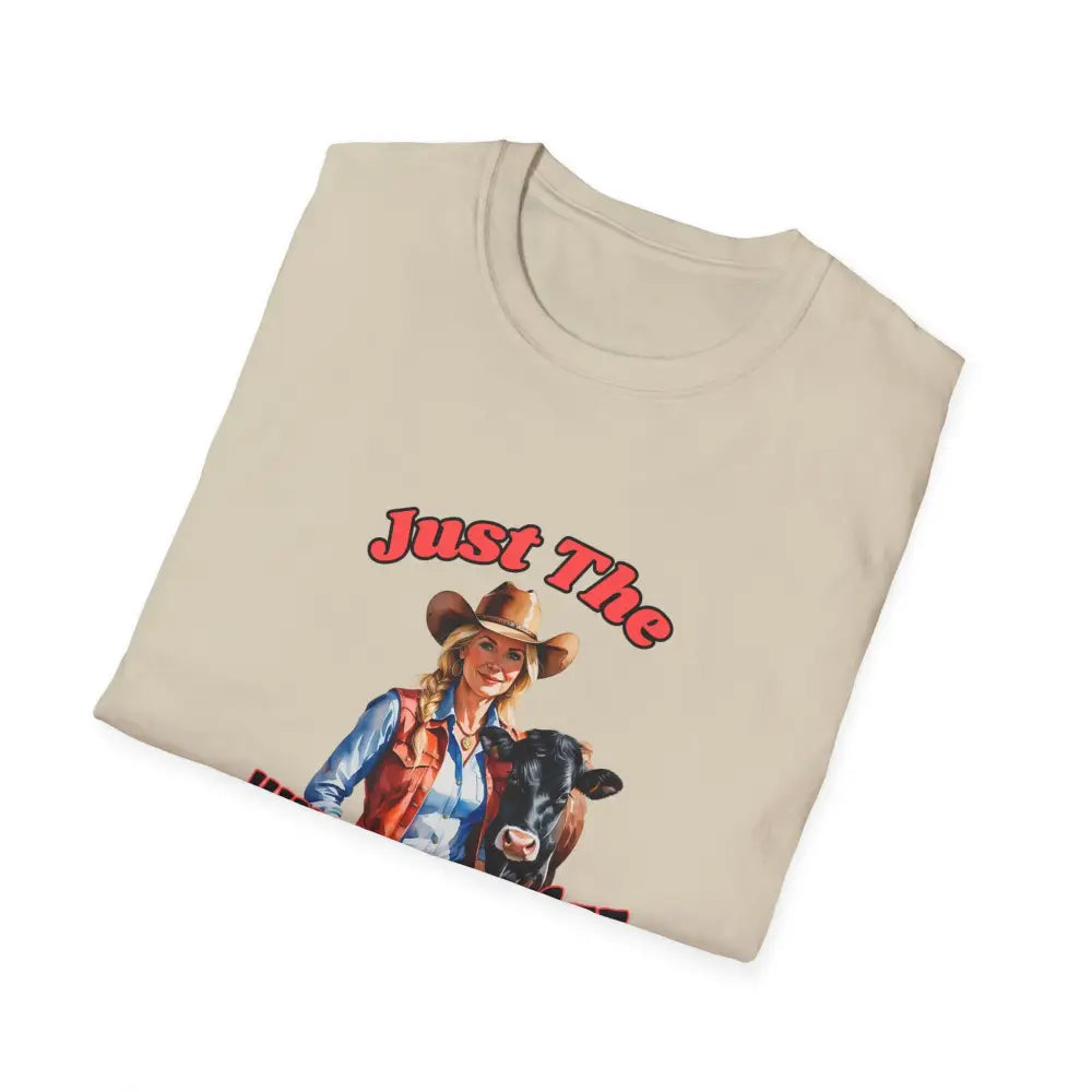 Just The Kinda Of Wife I Am T-Shirt Funny Farm Wife Shirt Gift for Animal Lovers Farmers Wife - T-Shirt