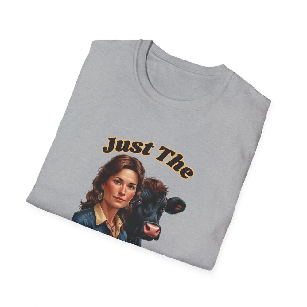 Just The Kinda Of Wife I Am T-Shirt Funny Farm Wife Shirt Gift for Animal Lovers Farmers Wife - T-Shirt