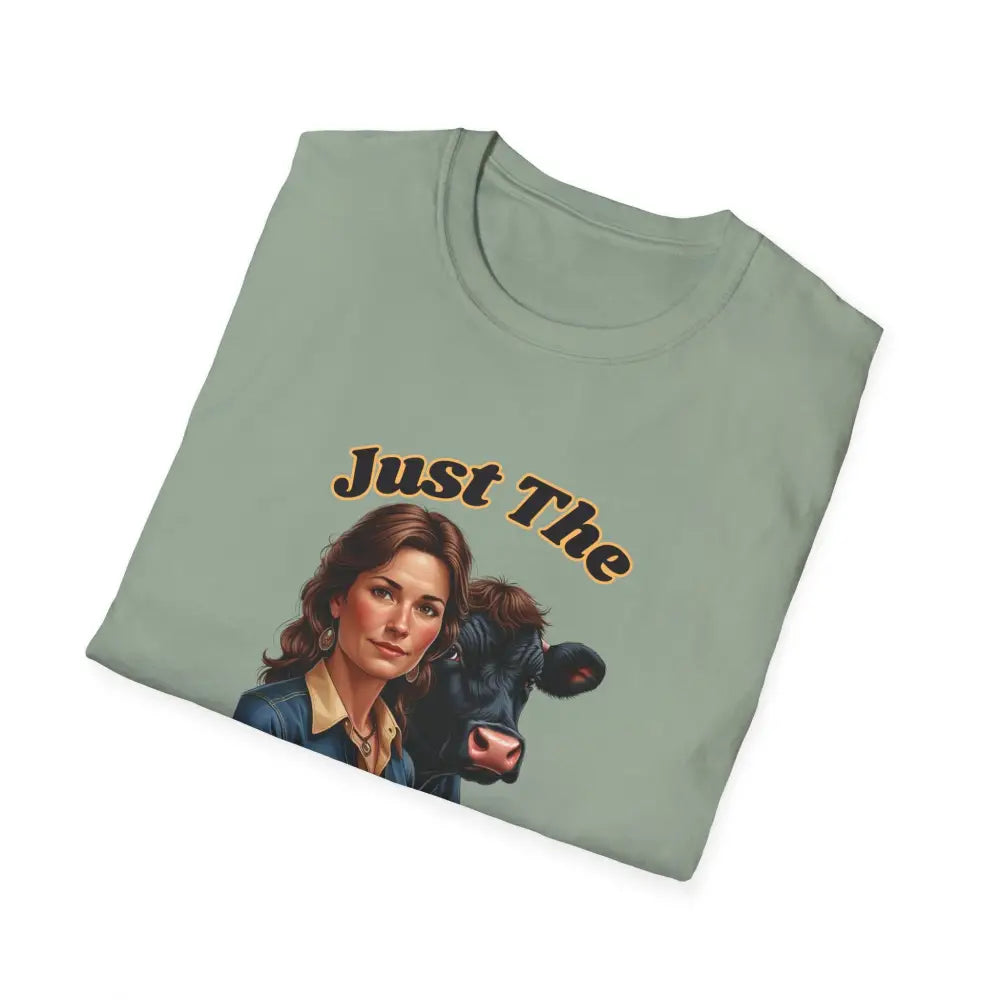 Just The Kinda Of Wife I Am T-Shirt Funny Farm Wife Shirt Gift for Animal Lovers Farmers Wife - T-Shirt