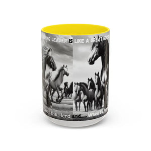 Manager Coffee Mug Leadership Coffee Mug Bosses Day Corporate CEO Gift Boss Lady Mug 15oz - 15oz / Yellow - Mug