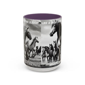 Manager Coffee Mug Leadership Coffee Mug Bosses Day Corporate CEO Gift Boss Lady Mug 15oz - 15oz / Purple - Mug