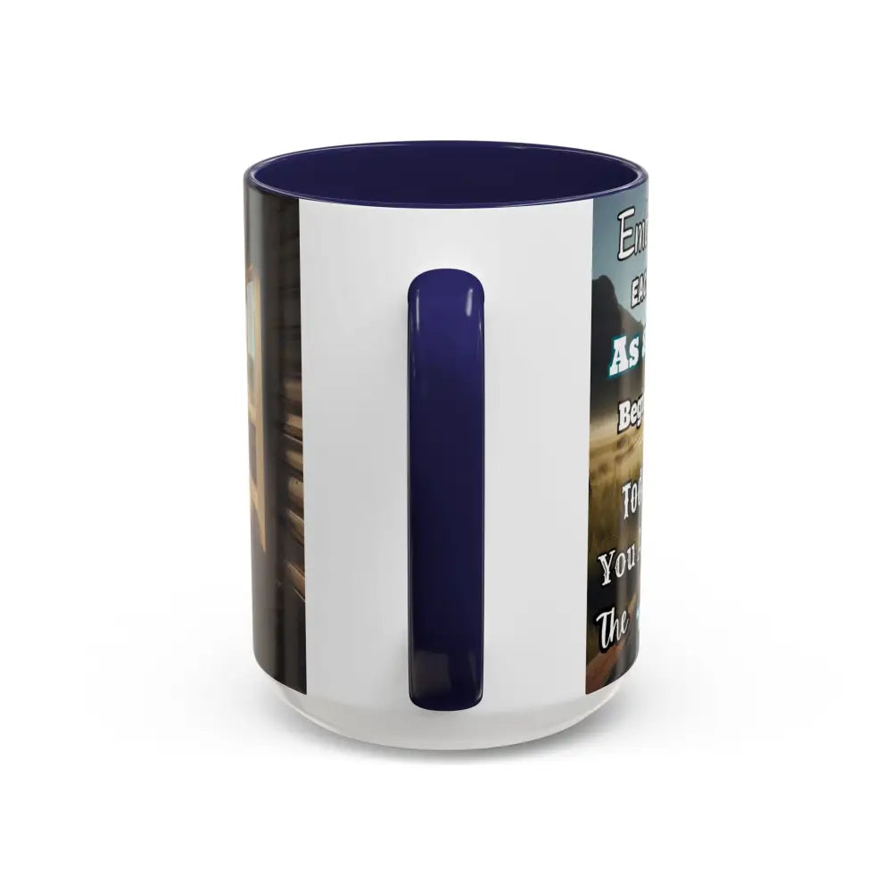 Morning Motivational Accent Coffee Mug - Perfect Pick Me Up Gift - Mugs