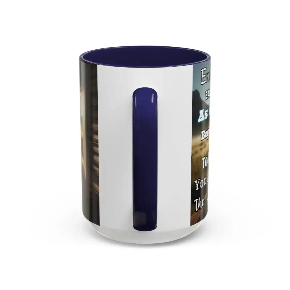 Morning Motivational Accent Coffee Mug - Perfect Pick Me Up Gift - Mugs