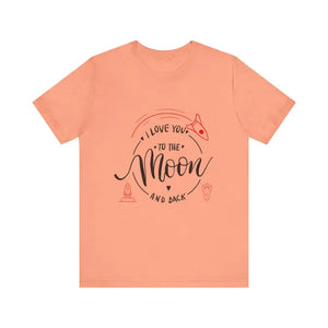 Mother’s Day Love You to the Moon and Back Unisex T-Shirt - Sunset / XS - T-Shirt