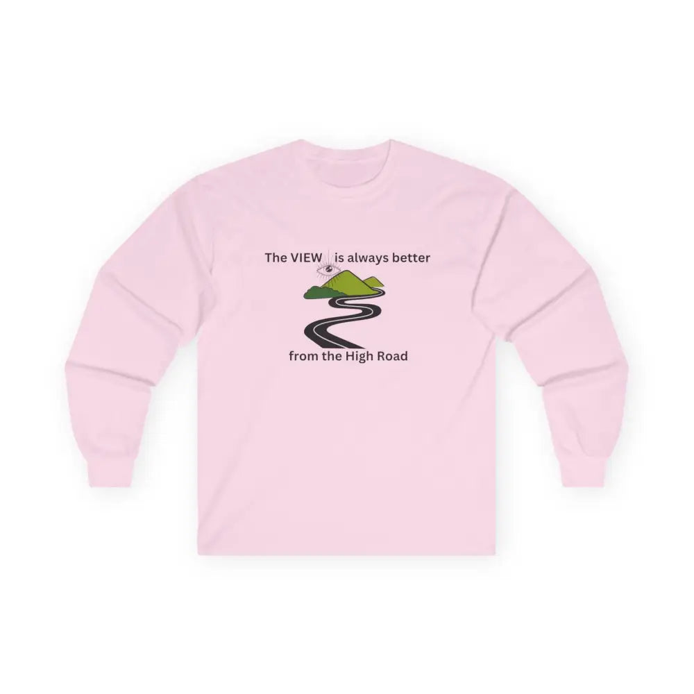 Motivational Office Manager Shirt Inspirational Cotton Long Sleeve T-Shirt - S / Light Pink - Long-sleeve