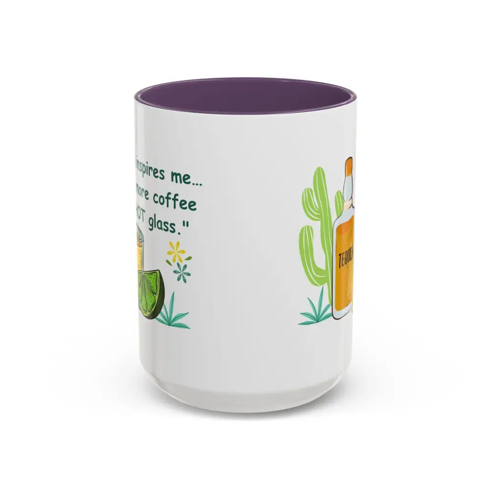 My boss inspires me to drink more coffee in a shot glass coffee cup coffee mug 15oz - Mugs
