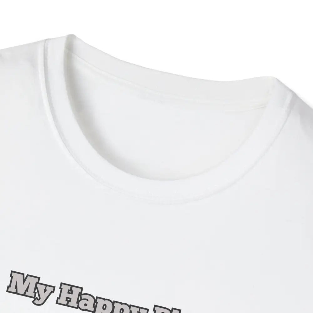 My Happy Place T-Shirt Horse Lover Shirt Western Tee Outdoor Apparel - T-Shirt