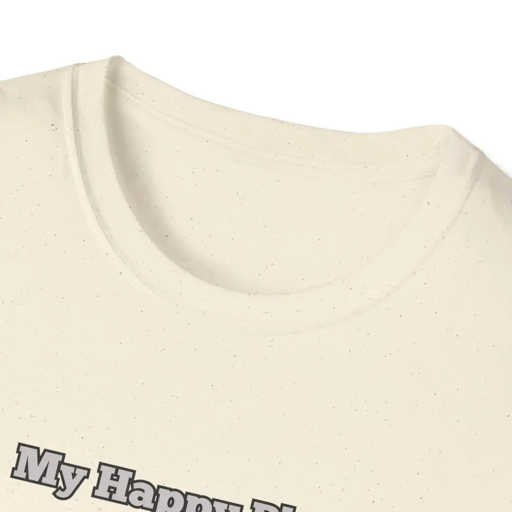 My Happy Place T-Shirt Horse Lover Shirt Western Tee Outdoor Apparel - T-Shirt