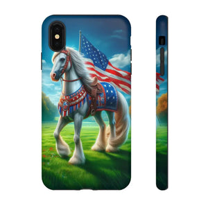 Patriotic iPhone Cell Phone Case Smart Phone Covers iPhone Tough Cases - iPhone XS MAX / Matte - Phone Case