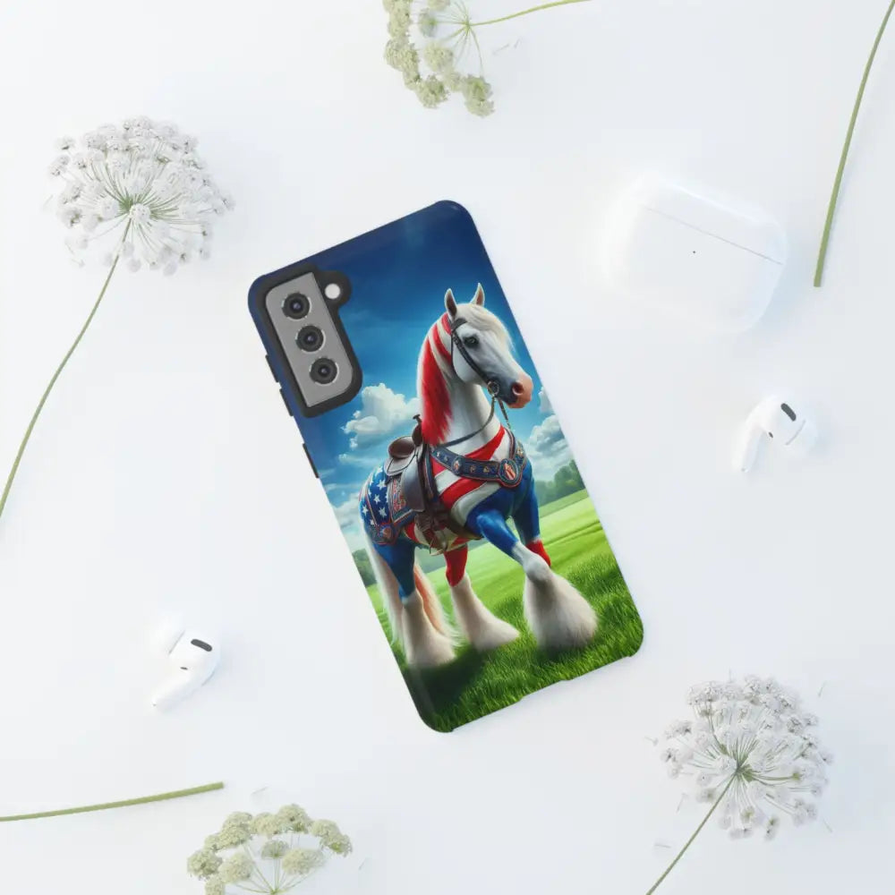 Patriotic Samsung Cell Phone Case - Tough Samsung Cover Gifts - Phone Case