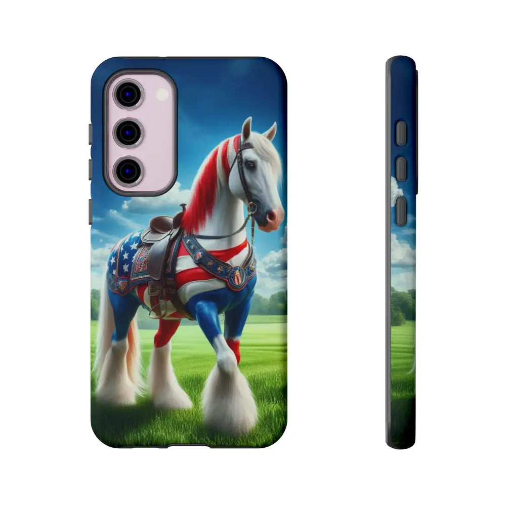 Patriotic Samsung Cell Phone Case - Tough Samsung Cover Gifts - Samsung Galaxy S23 Plus / Matte - Phone Case