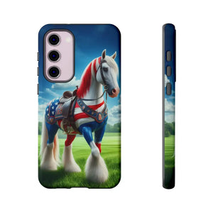 Patriotic Samsung Cell Phone Case - Tough Samsung Cover Gifts - Samsung Galaxy S23 Plus / Glossy - Phone Case