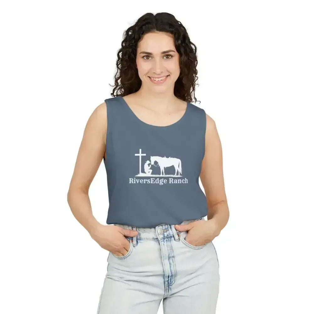 Personalize Tank Top, Farmer Work Apparel, Cowboy Tee, Western Apparel - The Best New Thing