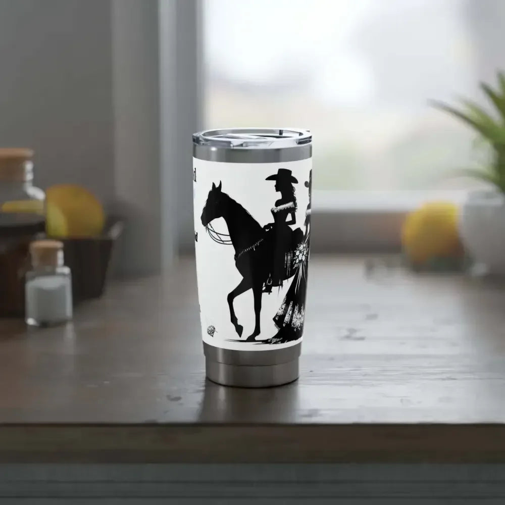 Western Bridesmaid Gift, Personalized Insulated Tumber, Bachelorette - The Best New Thing