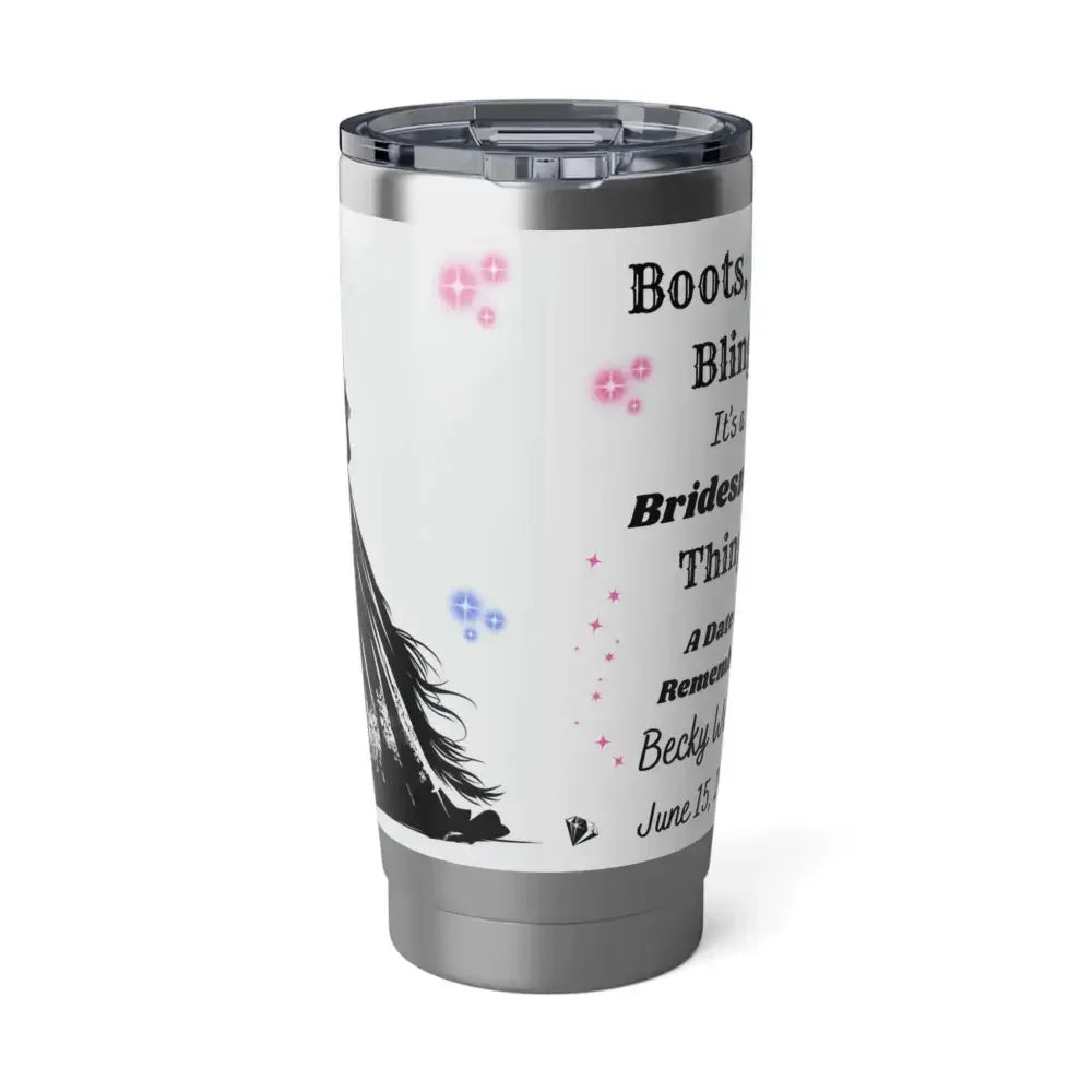 Western Bridesmaid Gift, Personalized Insulated Tumber, Bachelorette - The Best New Thing