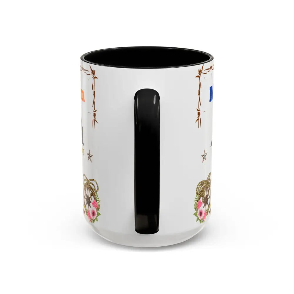 Personalized Mama Tail Gate Team Mug Horse Lovers Mug Roping Barrel Racer Western Jumper English 15oz - Mug