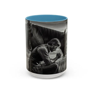Praying Cowboy Inspirational Coffee Mug, Western Theme Mug - The Best New Thing