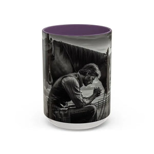 Praying Cowboy Inspirational Coffee Mug, Western Theme Mug - The Best New Thing