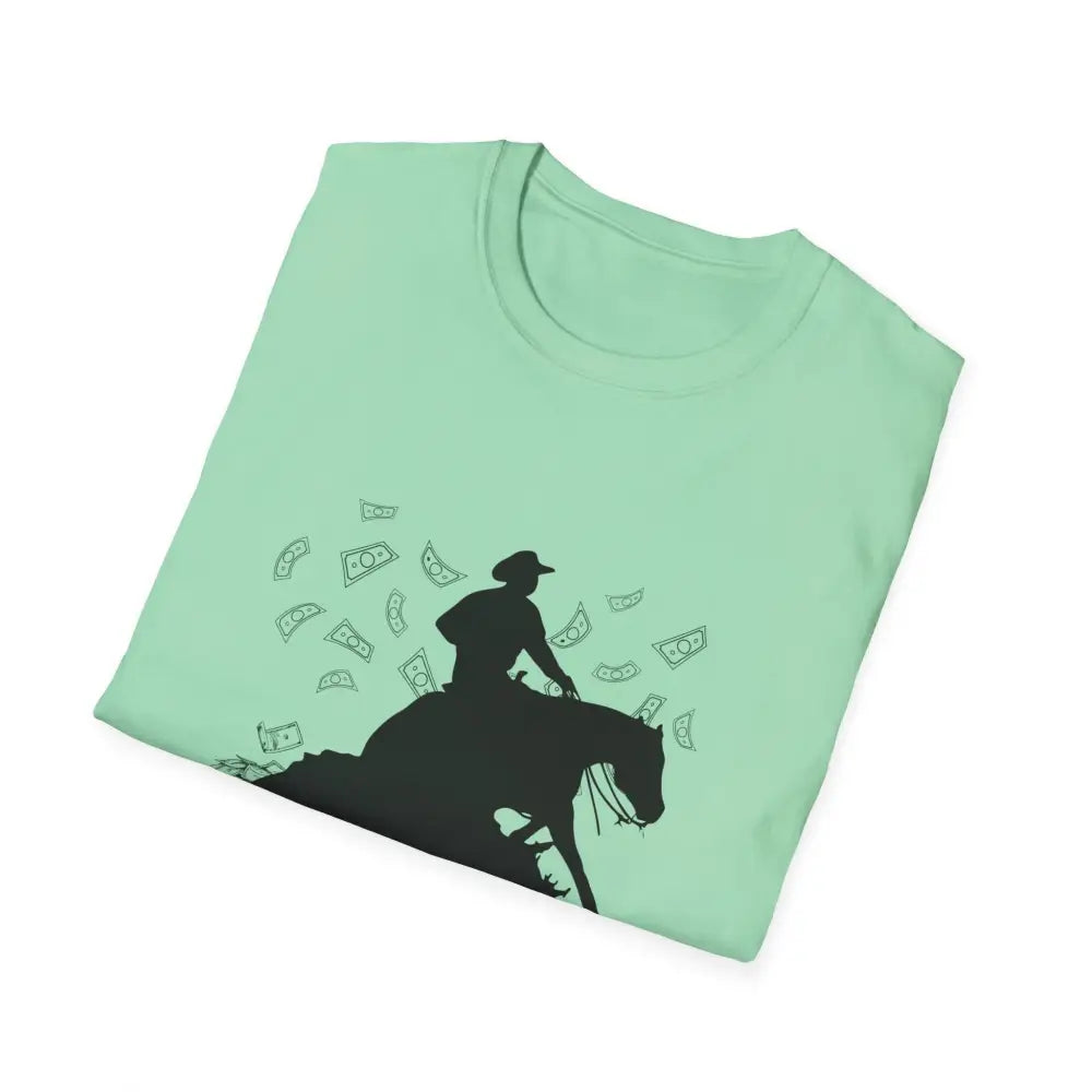 Reining Horse Competition T-Shirt Western Horse Apparel Horse Trainer Tee - T-Shirt