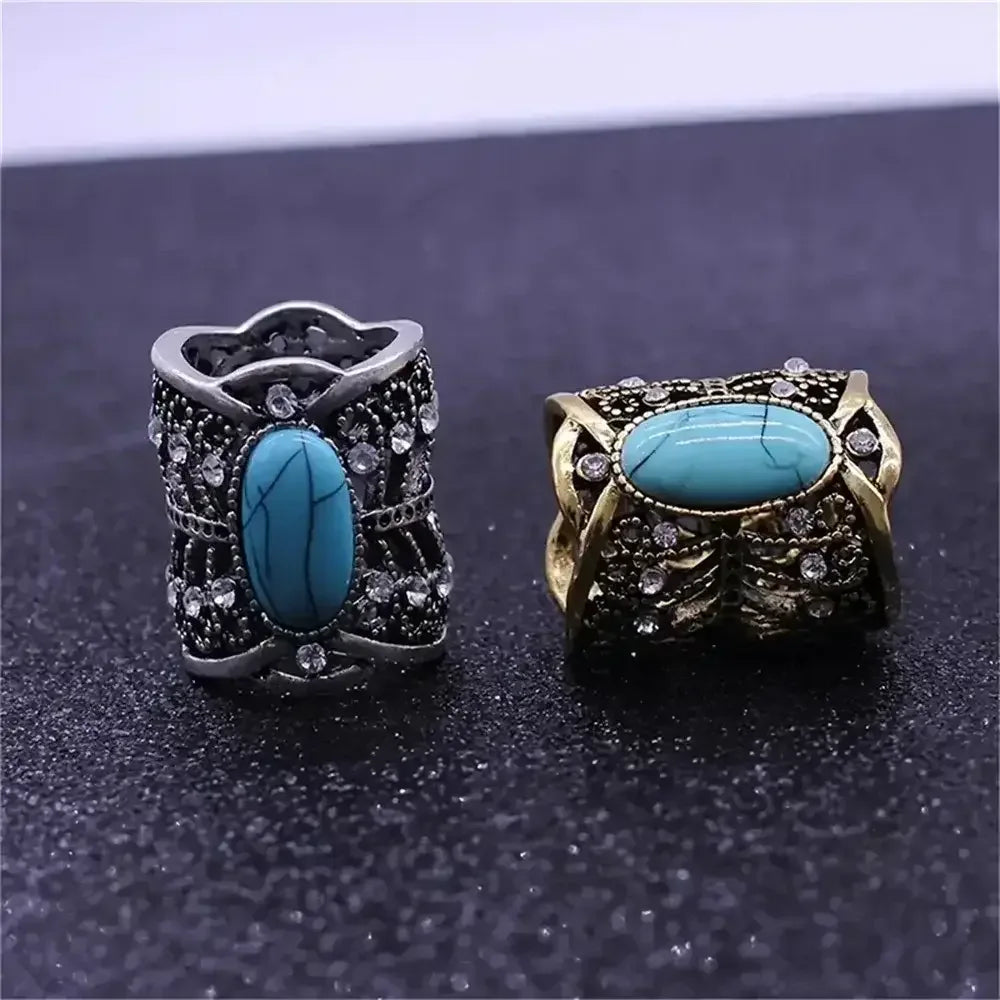 Tie Ring, Rustic Hollowed Scarf Rhinestone Brooch Scarf Ring - The Best New Thing