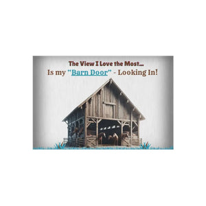 Rustic Outdoor Rug - Gifts for Horse Lovers - Western Rug Gift Ideas - 24ββ Γ 36ββ - Home Decor