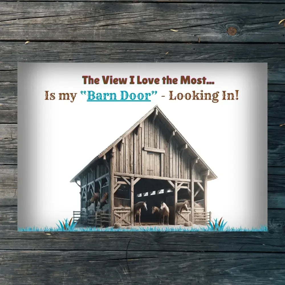 Rustic Outdoor Rug, Gifts for Horse Lovers, Western Rug Gift Ideas - The Best New Thing