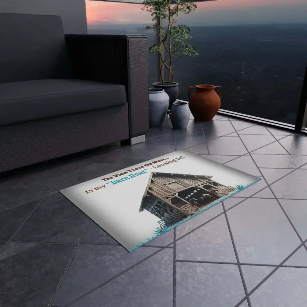 Rustic Outdoor Rug, Gifts for Horse Lovers, Western Rug Gift Ideas - The Best New Thing