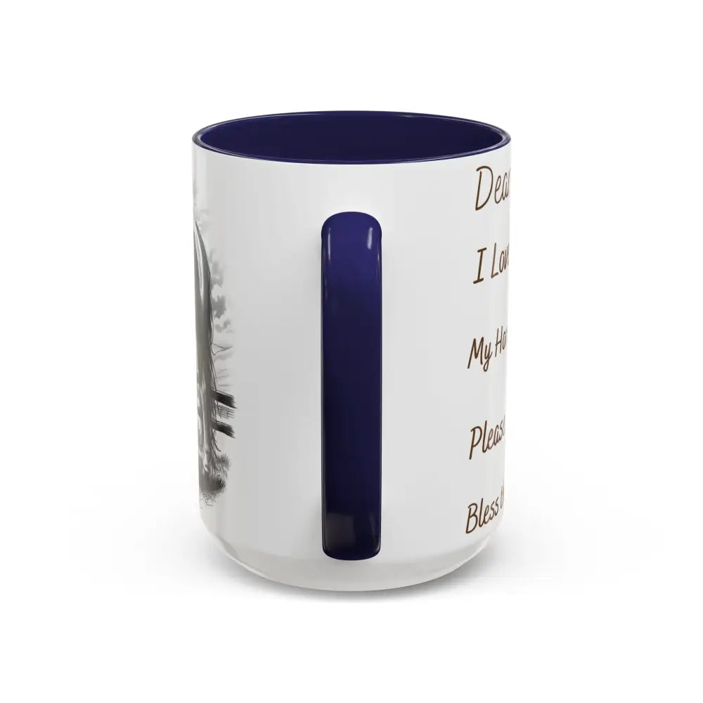 Rustic Young Praying Cowgirl Beverage Mug - Perfect Gift for Equestrian Enthusiasts 15oz - Mugs