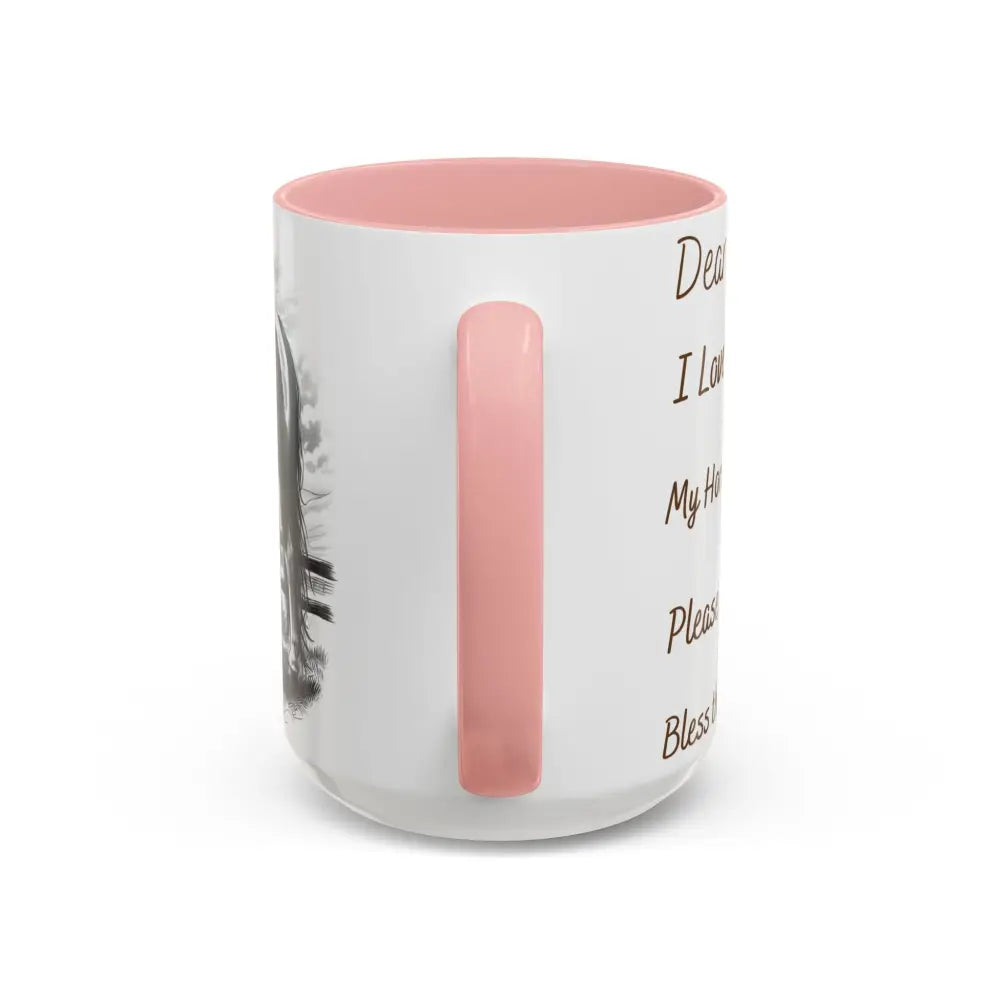 Rustic Young Praying Cowgirl Beverage Mug - Perfect Gift for Equestrian Enthusiasts 15oz - Mugs