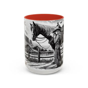 Praying Cowgirl Beverage Mug - Perfect Gift for Equestrian Enthusiasts - The Best New Thing