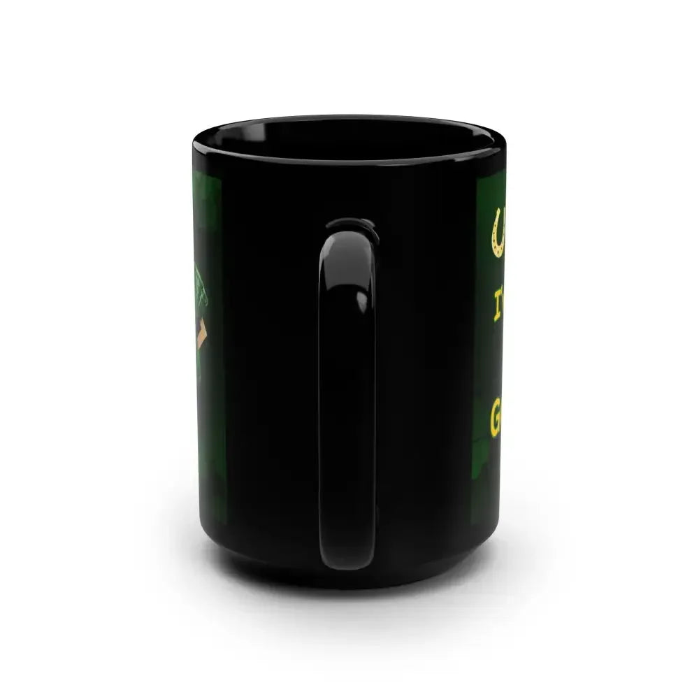 St Patrick's Day Coffee Mug, Black Coffee Cup, St Patrick's Day Gifts - The Best New Thing