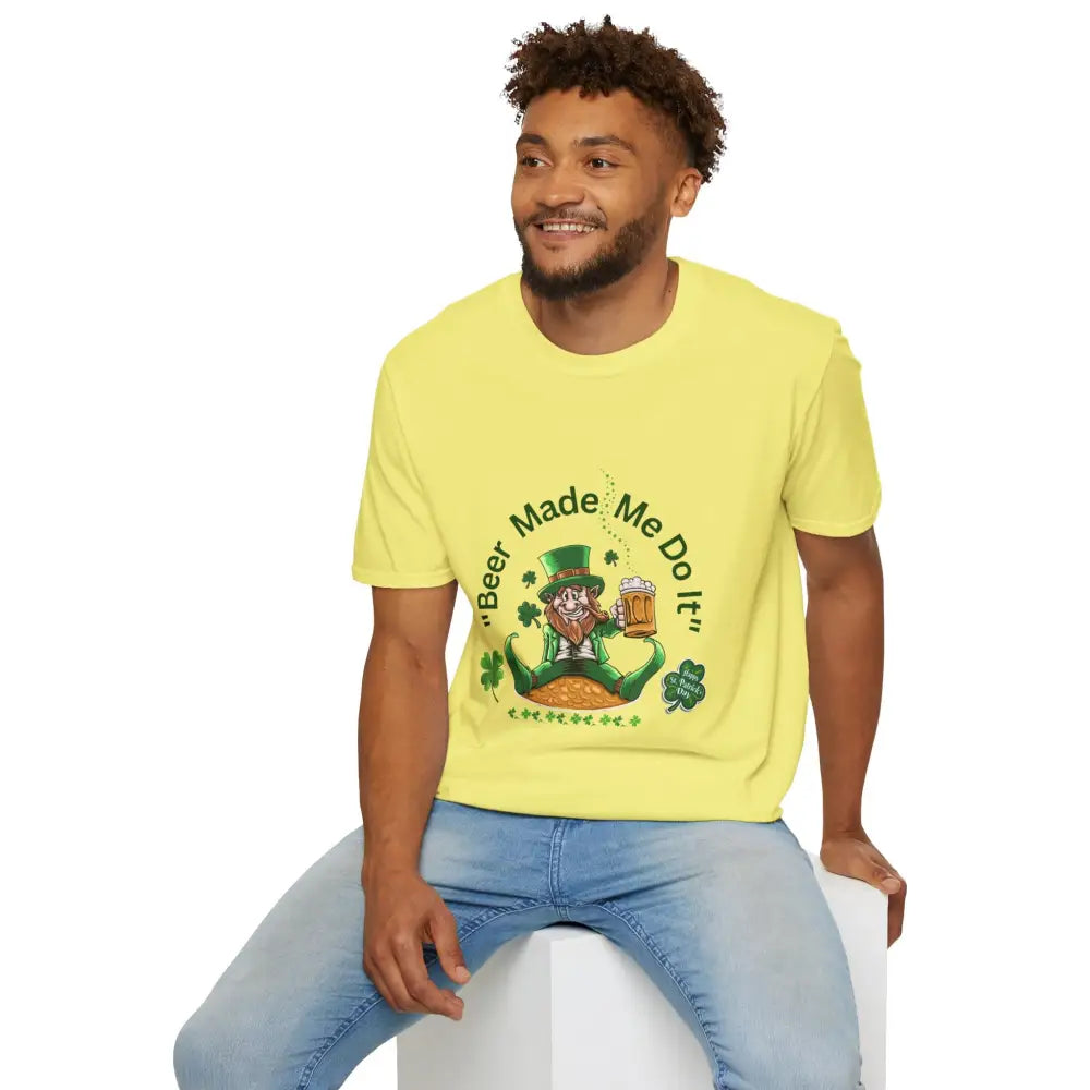 St Patricks Day Unisex T-Shirt Unique Gift for Him Party Shirt - T-Shirt