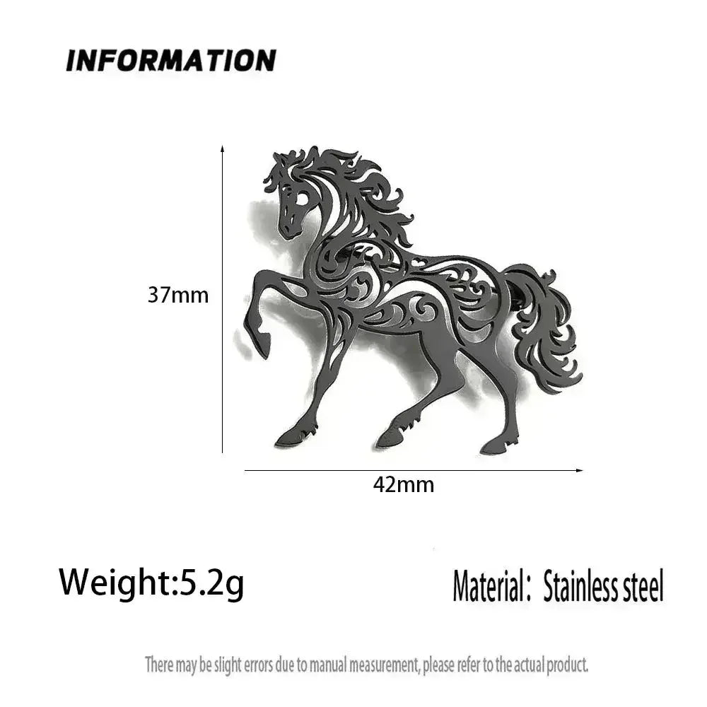 Horse Brooch, Horse Lover Gifts, Horse Jacket Accessories - The Best New Thing