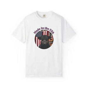 Made In The USA Rancher T-Shirt Patriotic Shirts American Pride Apparel - White / S - T-Shirt