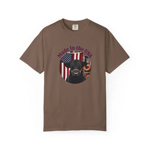 Made In The USA Rancher T-Shirt Patriotic Shirts American Pride Apparel - Espresso / S - T-Shirt