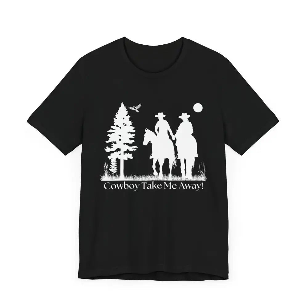 Western T-Shirt Couples Tee Country Style Women Short Sleeve Shirt Horse Lover Shirt - T-Shirt