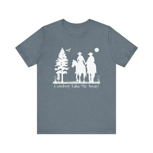 Western T-Shirt, Couples Tee, Country Style Horse Lover Shirt - The Best New Thing